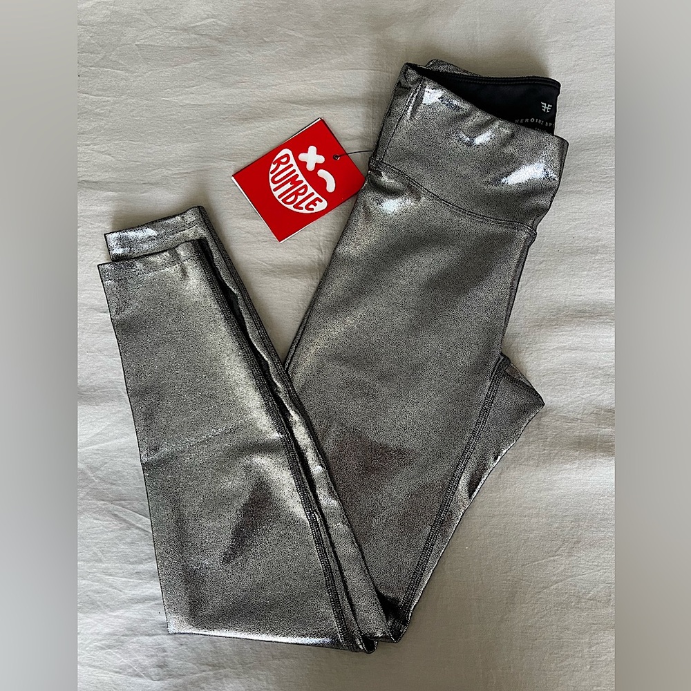 🎉HP🎉🆕 RUMBLE BOXING LEGGINGS x Heroine Sport -NEW - Picture 3 of 16
